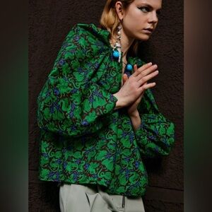 🐉 NACKIYE’ Green and Purple Women's Top 🐉